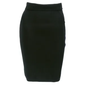 Alaia 1982 Iconic Black Knit Pencil Skirt