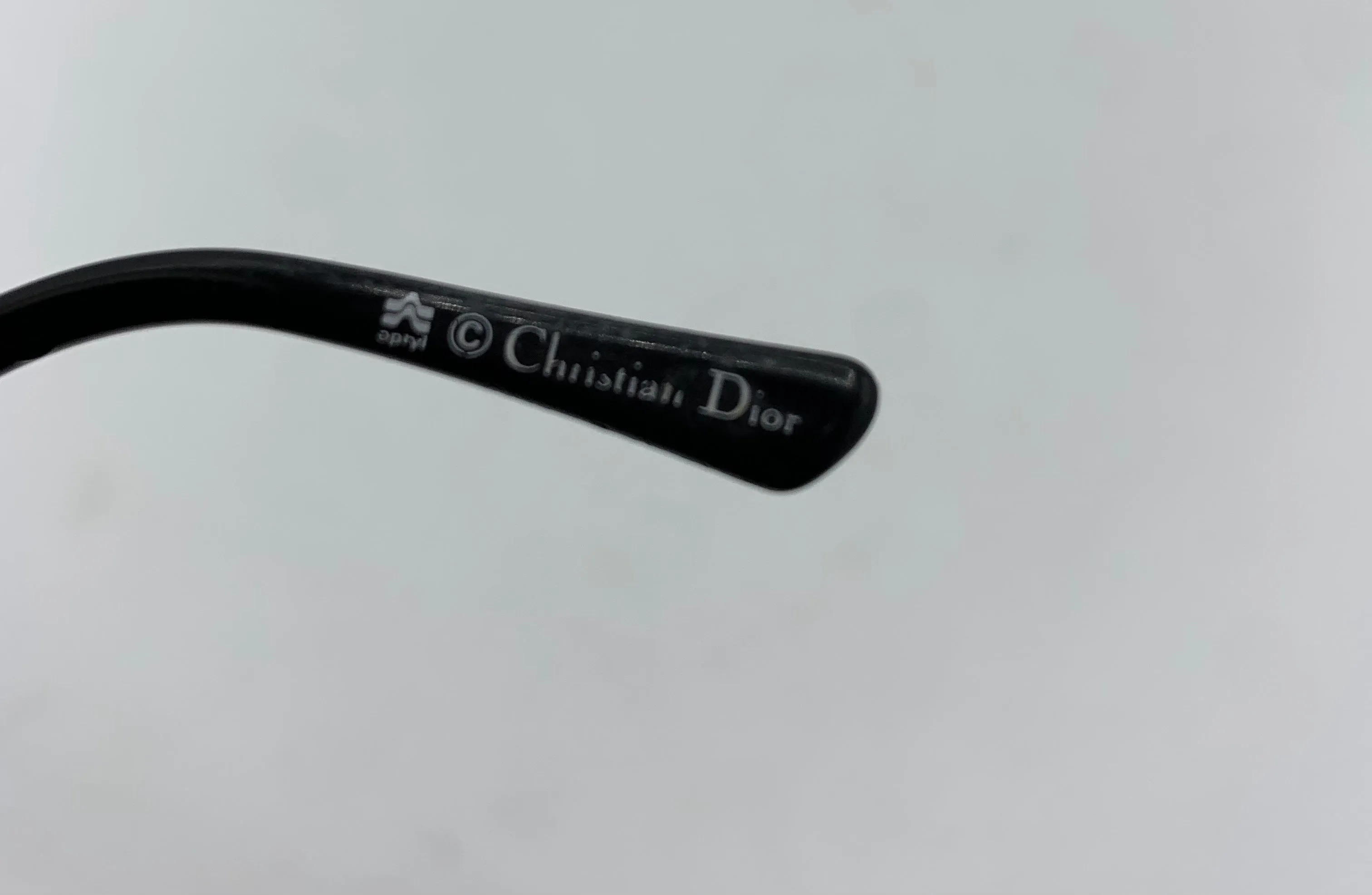 Christian Dior 80s 2757 50 Leopard Oversized Sunglasses