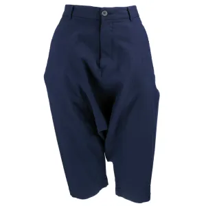 COMME DES GARCONS Deep Indigo Cropped Harem Pants
