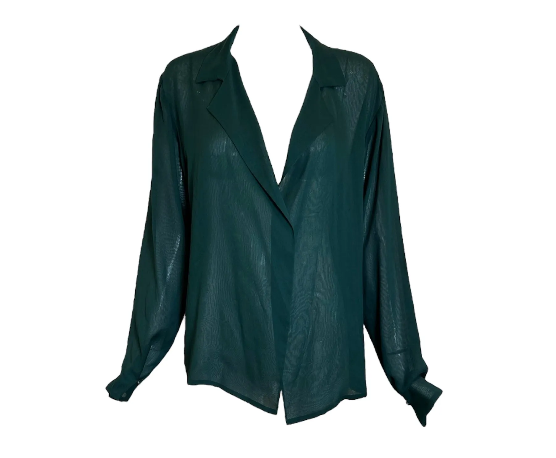 Giorgio di Sant'Angelo '80s Emerald Sequin and Chiffon Four Piece Ensemble