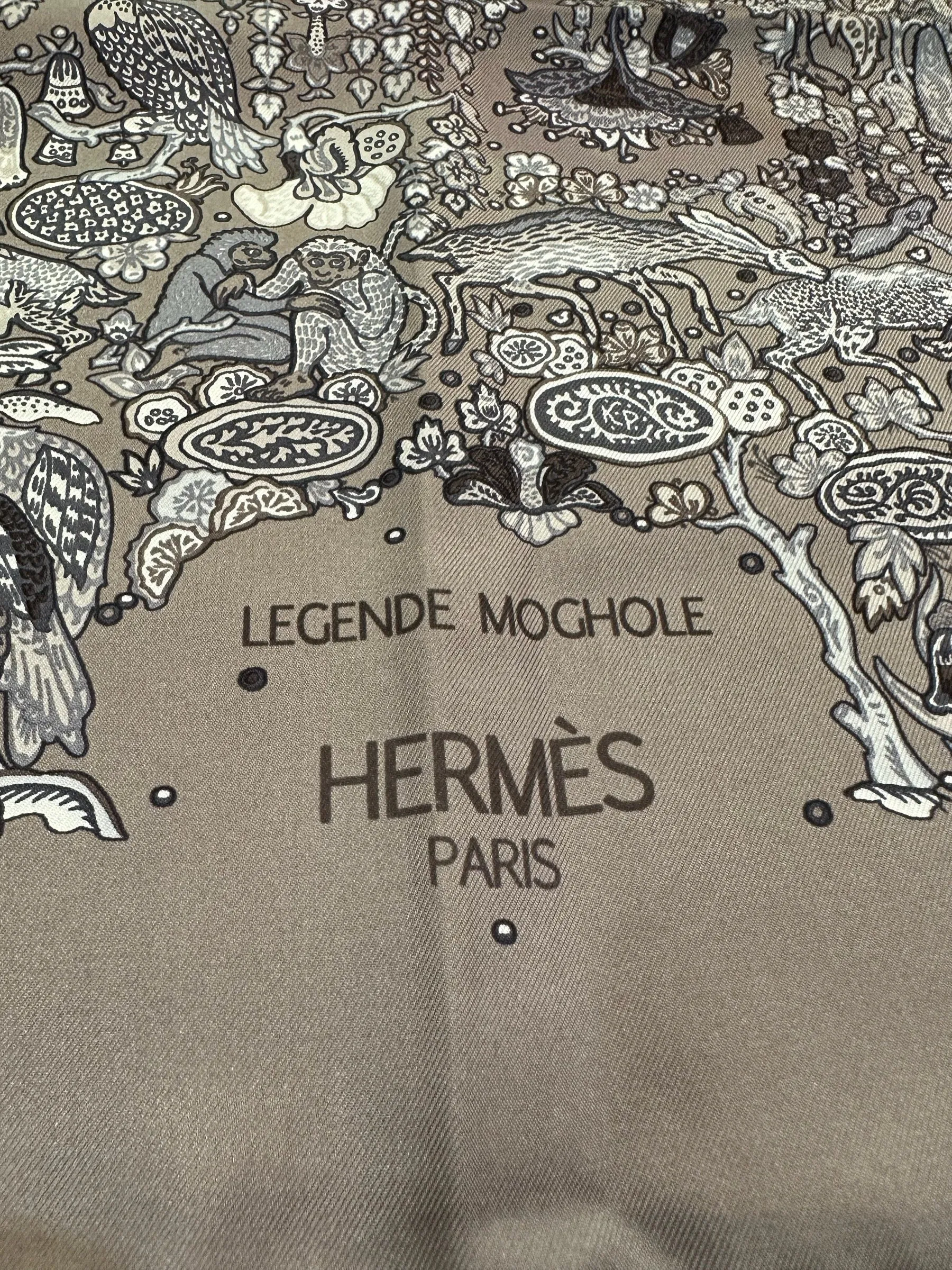 Hermes Scarf 2008 "Legende Moghole" (Mushal Legend) by Karen Petrossian