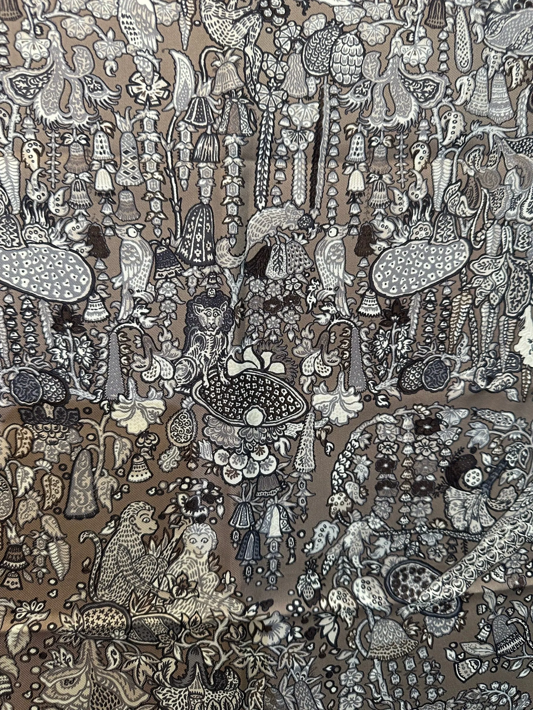 Hermes Scarf 2008 "Legende Moghole" (Mushal Legend) by Karen Petrossian
