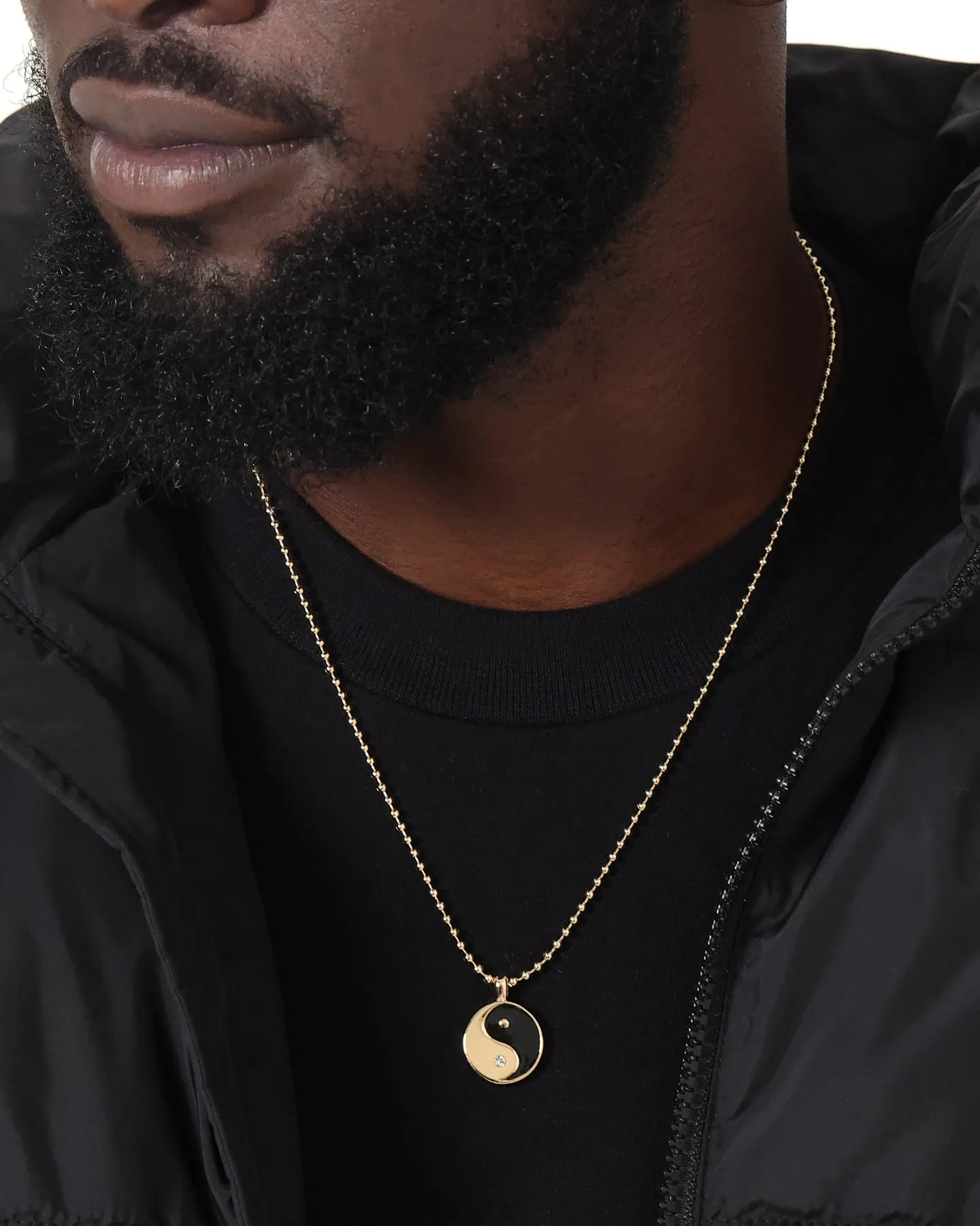 Wild For The Weekend Yin Yang Pendant Gold